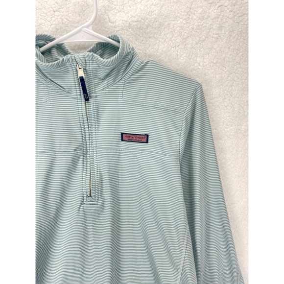 Vineyard Vines Men's Edgartown 1/4-Zip Shep Shirt Size Medium Blue‎ $128 - Picture 3 of 9